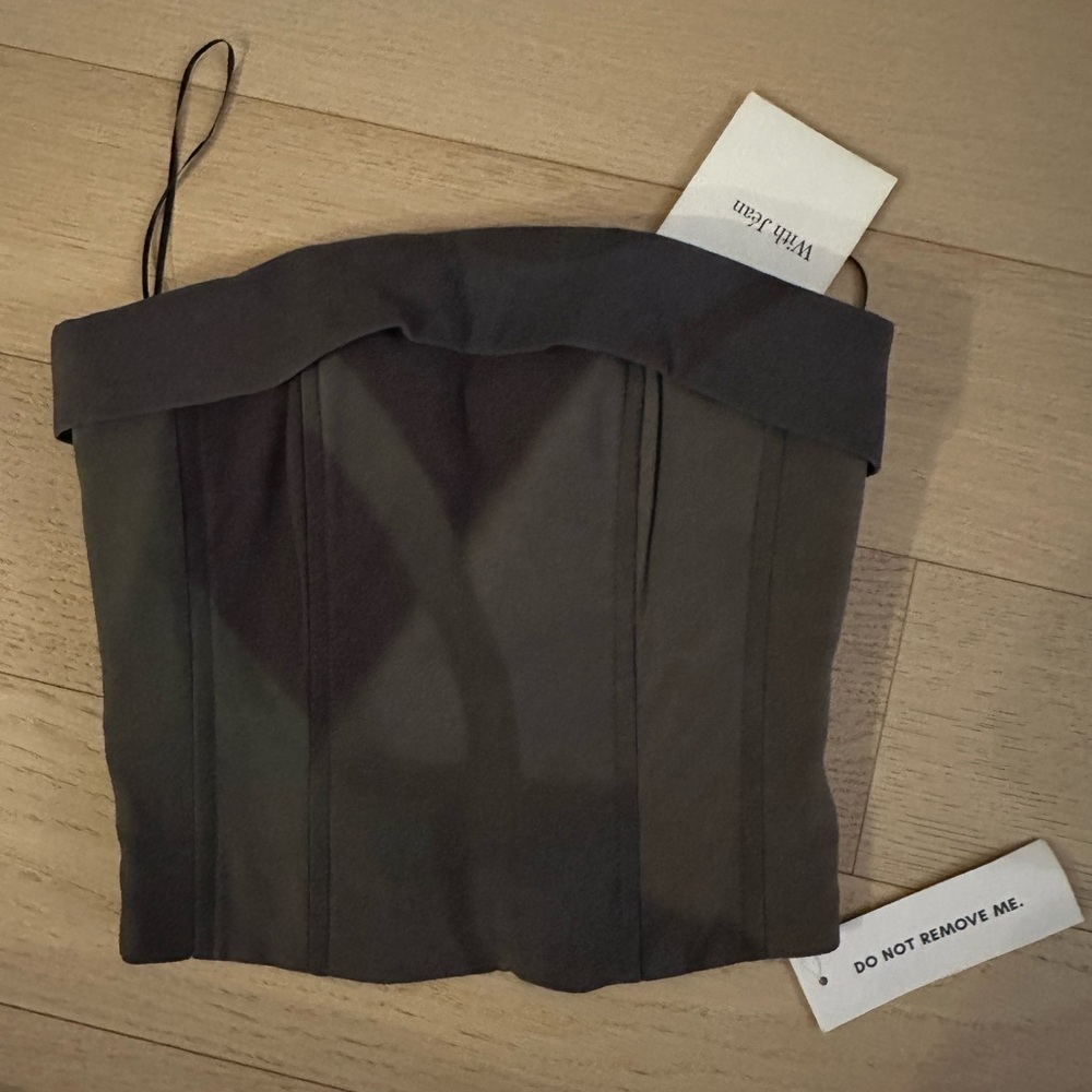 With Jean Corset Top